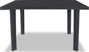 Elior Praktyczny stół ogrodowy Imelda 2X - antracytowy 5
