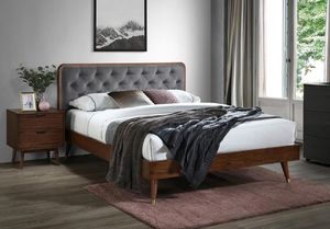Elior Podwójne łóżko w stylu retro Salvator 1