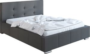 Elior Podwójne łóżko pikowane 160x200 - Keren 2X + materac lateksowy Contrix Rubber SX 1