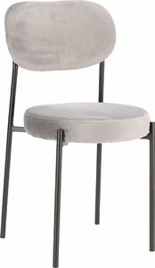 Elior Szare krzesło tapicerowane - Libio 1