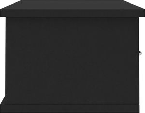 Elior Półka ścienna z szufladami Toss 2X - czarna 6