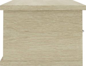 Elior Półka ścienna z szufladami Toss 2X - dąb sonoma 6