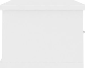 Elior Półka ścienna z szufladami Toss 2X - biała 6