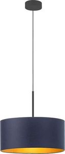 Lampa wisząca Lumes Lampa wisząca z okrągłym abażurem 30 cm - EX315-Sintrel - wybór kolorów Granatowy 1