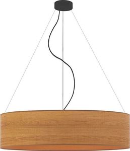 Lampa wisząca Lumes Lampa wisząca z fornirowym abażurem 80 cm - EX323-Porta - kolory do wyboru Kasztan 1
