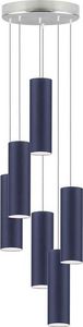 Lampa wisząca Lumes Lampa wisząca LED regulowana - EX339-Monacas - 18 kolorów do wyboru Niebieski 1