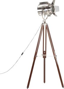 Lampa podłogowa Lumes Drewniana retro lampa podłogowa regulowana - EX189-Savita 1