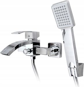 Bateria wannowa Rea Enzo ścienne chrom (REA-B0223) 1