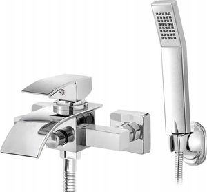 Bateria wannowa Rea Falcon ścienne chrom (REA-B0222) 1