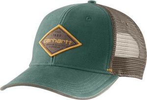 Carhartt Czapka Carhartt Silvermine Cap MUSK GREEN 1