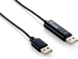 Kabel USB Equip A-A, M-M, 1.8m, czarny- 133355 1