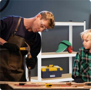 Humberg Regał metalowy magazynowy 150x75x30 (4841) 10