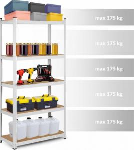 Humberg Regał metalowy magazynowy 180x90x40 (4847) 8