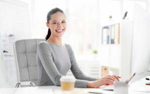 Krzesło biurowe Sofotel Benton Popielate 4