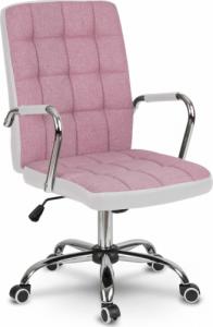Krzesło biurowe Sofotel Benton Różowe 1