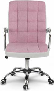 Krzesło biurowe Sofotel Benton Różowe 3