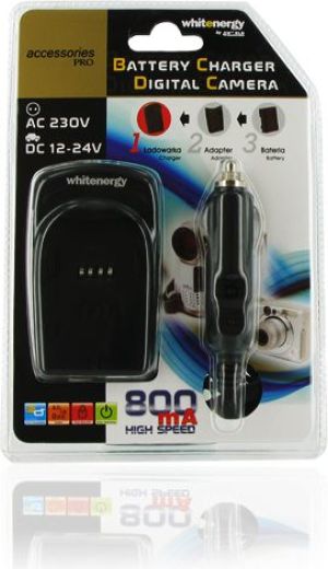 Ładowarka do aparatu Whitenergy dla Minolta NP700 z wymiennym adapterem (6362) 1