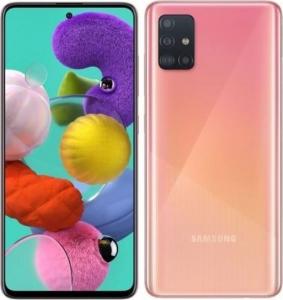 Smartfon Samsung A51 5G 6/128GB Dual SIM Różowy 1