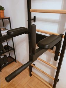 BenchK Drabinka gimnastyczna z drążkiem i poręczą do ćwiczeń (830580) 12