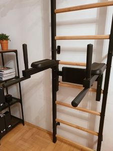 BenchK Drabinka gimnastyczna z drążkiem i poręczą do ćwiczeń (830580) 13