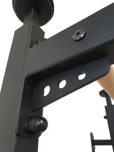 BenchK Drabinka gimnastyczna z metalowym drążkiem (830511) 4