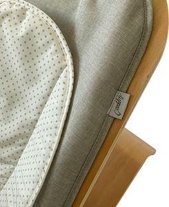 Luppee LUPPEE drewniany bujaczek Reece Natural beech - light grey 3