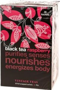 Vintage Teas Vintage Teas Black Tea Raspberry - 30 torebek 1