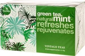 Vintage Teas Vintage Teas Green Tea Mint - 30 torebek 1