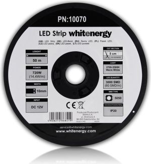 Taśma LED Whitenergy SMD5050 50m 60szt./m 14.4W/m 12V  (10070) 1