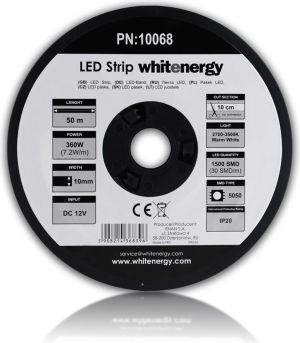 Taśma LED Whitenergy SMD5050 50m 30szt./m 7.2W/m 12V  (10068) 1