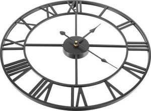 Upominkarnia Zegar ścienny retro - czarny uniwersalny 7