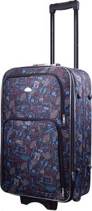 Pellucci Mała kabinowa walizka PELLUCCI RGL 773 S Czarno Niebieska uniwersalny 1