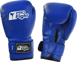 Profight Rękawice bokserskie skóra Dragon niebieskie 12 1