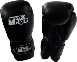 Profight Rękawice bokserskie skóra Dragon czarne 10 1