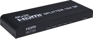 Spacetronik Rozgałęźnik Splitter HDMI 1/4 Spacetronik SPH-RS104V4A 1