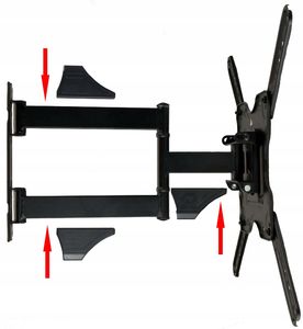 North Bayou Uchwyt Wieszak TV Obrotowy Telewizor 32-55 Uchylny 3