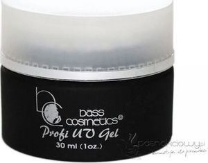 Bass Cosmetics Żel french biały FW+ 30 ml - Bass 1