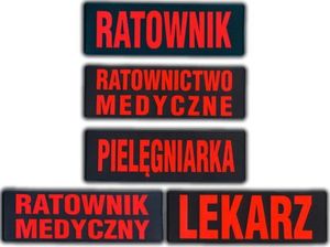 Polska Firma Emblemat funkcyjny FLUO na rzepie 31 x 10 cm 1