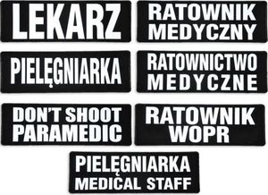 Polska Firma Emblemat funkcyjny odblaskowy na rzepie 31 x 10 cm 1
