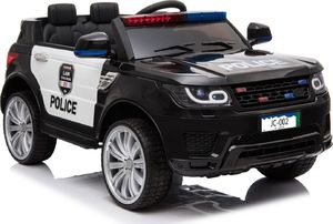 Super-Toys AUTO SUV POLICYJNY NA AKUMULATOR, MIĘKKIE SIEDZENIE, MĘKKIE KOŁA/JC002 1