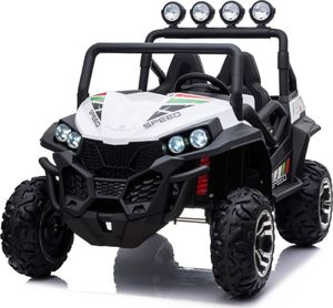 Super-Toys MEGA BUGGY 4X4 2x12V SPEED NEW DLA 2 DZIECI, MĘKKIE KOŁA, MIĘKKIE SIEDZENIA/S2588 4