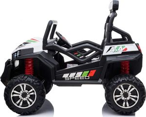Super-Toys MEGA BUGGY 4X4 2x12V SPEED NEW DLA 2 DZIECI, MĘKKIE KOŁA, MIĘKKIE SIEDZENIA/S2588 5
