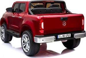 Super-Toys MERCEDES X LICENCJA, 4X4, 2x12V PANEL MP4, 5 PUNKTOWE PASY, MIĘKKIE KOŁA EVA, MIĘKKIE SIEDZENIE, LAKIER POLEROWANY, FULL OPCJA/ 14