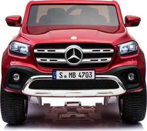 Super-Toys MERCEDES X LICENCJA, 4X4, 2x12V PANEL MP4, 5 PUNKTOWE PASY, MIĘKKIE KOŁA EVA, MIĘKKIE SIEDZENIE, LAKIER POLEROWANY, FULL OPCJA/ 15