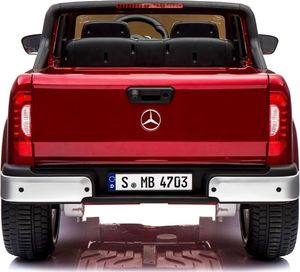 Super-Toys MERCEDES X LICENCJA, 4X4, 2x12V PANEL MP4, 5 PUNKTOWE PASY, MIĘKKIE KOŁA EVA, MIĘKKIE SIEDZENIE, LAKIER POLEROWANY, FULL OPCJA/ 16