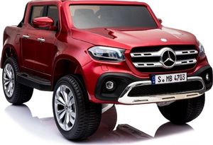 Super-Toys MERCEDES X LICENCJA, 4X4, 2x12V PANEL MP4, 5 PUNKTOWE PASY, MIĘKKIE KOŁA EVA, MIĘKKIE SIEDZENIE, LAKIER POLEROWANY, FULL OPCJA/ 2