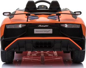 Super-Toys ORYGINALNE LAMBORGHINI AVENTADOR PEŁNA OPCJA, MIĘKKIE KOŁA, MIĘKKIE SIEDZENIE/BDM0913 7