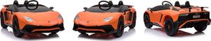 Super-Toys ORYGINALNE LAMBORGHINI AVENTADOR PEŁNA OPCJA, MIĘKKIE KOŁA, MIĘKKIE SIEDZENIE/BDM0913 9