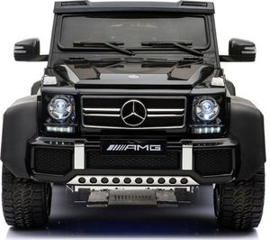 Super-Toys Mega Pojazd- Oryginalny Mercedes G63, Napęd 6x6 (SX-1888-CZARNY) 3