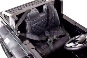 Super-Toys Mega Pojazd- Oryginalny Mercedes G63, Napęd 6x6 (SX-1888-CZARNY) 32